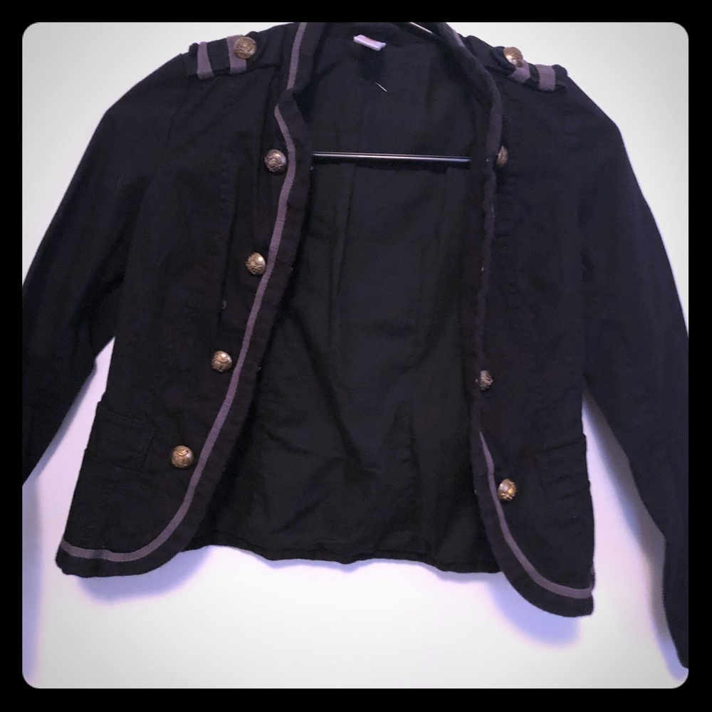Girls Military Jacket